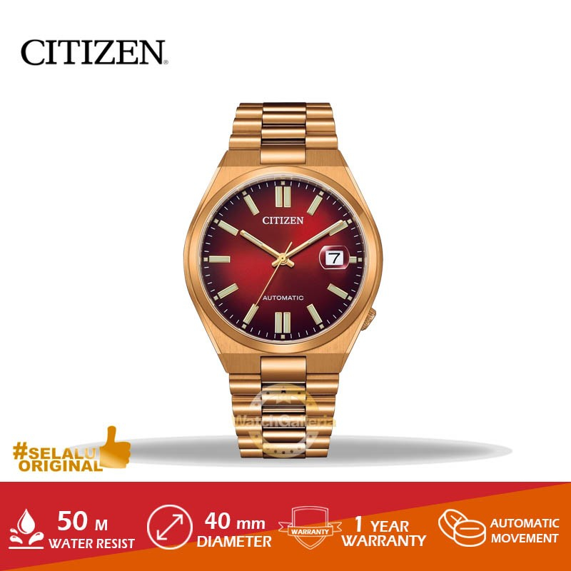 Jam Tangan Pria Citizen NJ0153-82X Tsuyosa Mechanical Original Murah Bergaransi