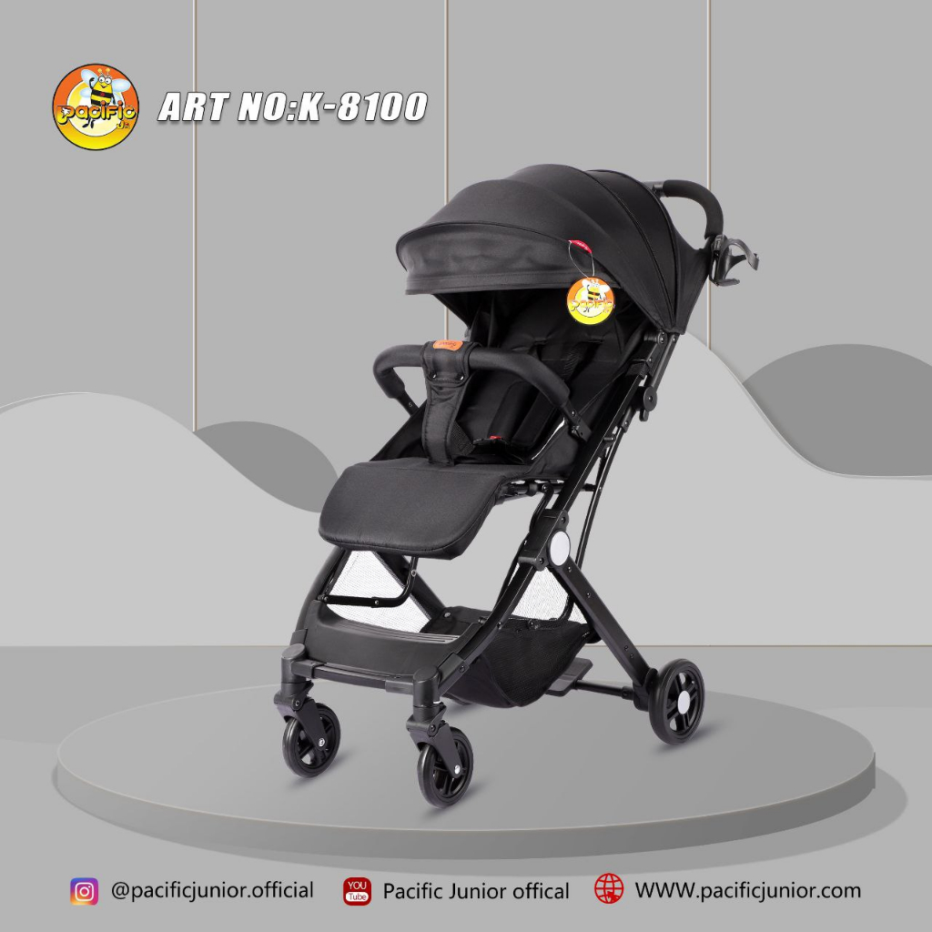 Jade stroller Original kereta Bayi Ekonomis Praktis Dorongan Anak Baby Stroler Simple Size Cabin