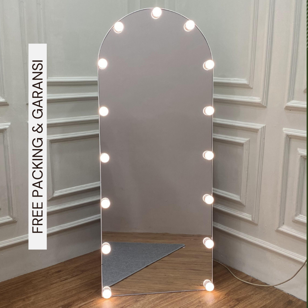 Termurah Standing mirror Oval Frame Fullbody by abarrahomedecor