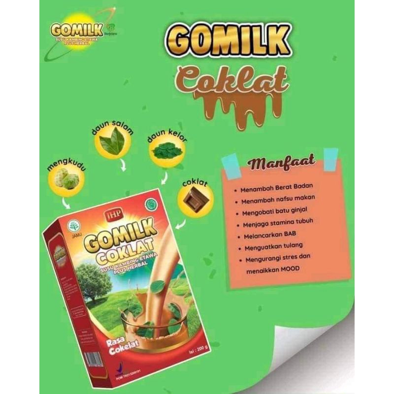 

gomilk rasa coklat