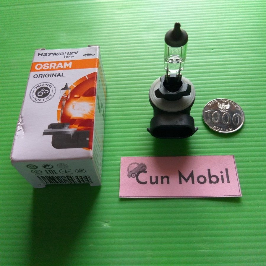 Bohlam Halogen H27 W2 12V 27W Osram