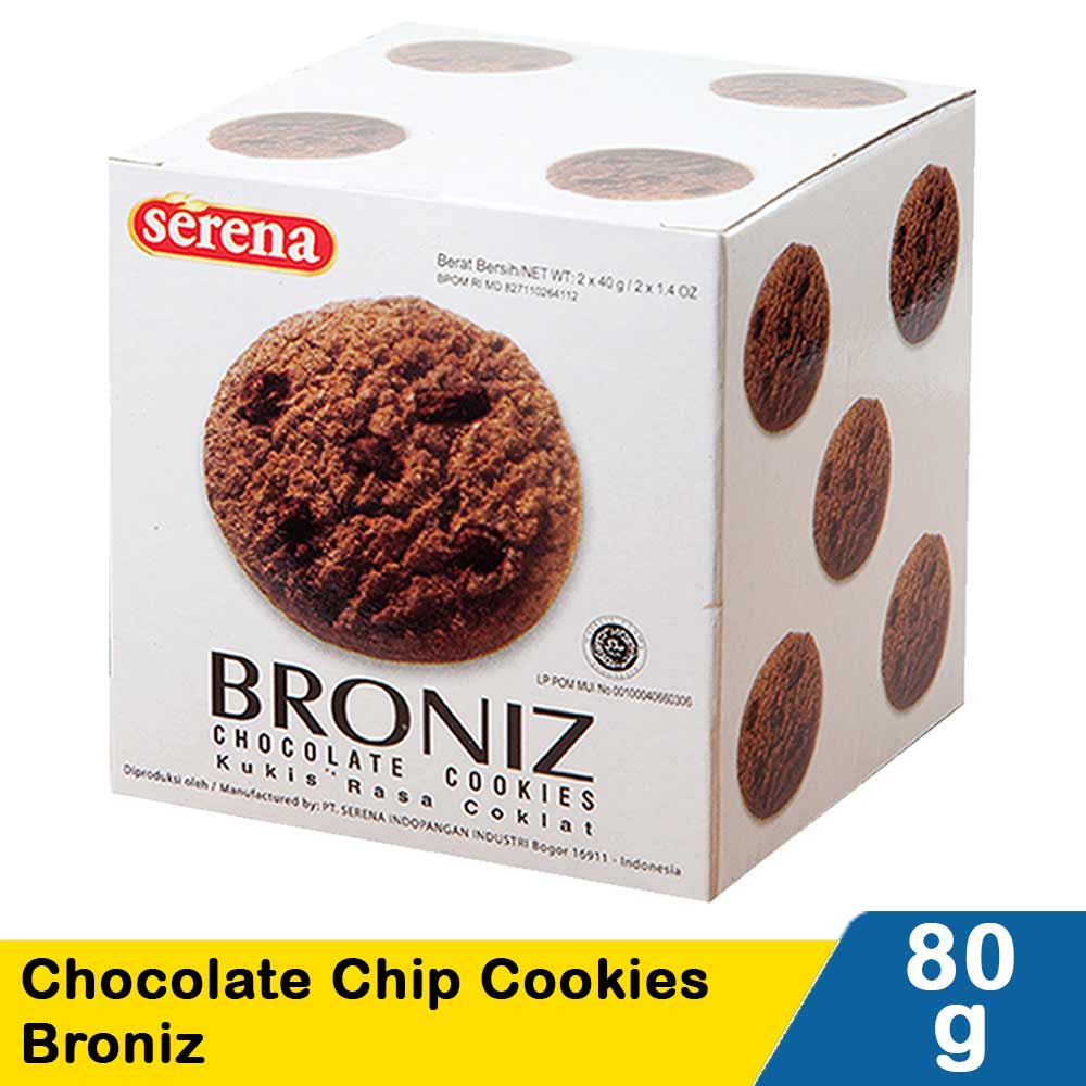 

Serena BRONIZ 40gr, Chocolate Cookies