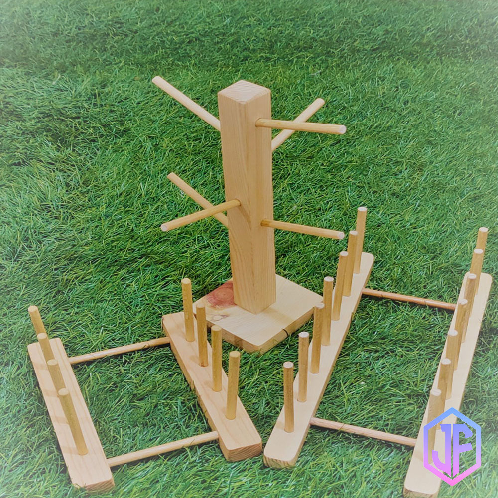 Rak Gelas - Rak Gantung - Rak Piring - Rak Dapur - Kayu Pinus - Jati Belanda - UMKM