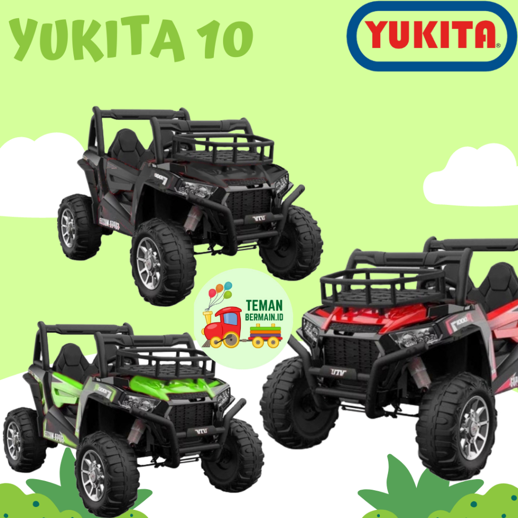 Mainan Anak MOBIL AKI UTV Yukita 10 Explorer 24V - KYZ 10 Maenan Mobilan Anak