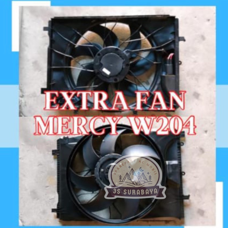 Ekstrafan Ekstra fan ExtraFan Extra Fan Mercy W204 Ac mobil