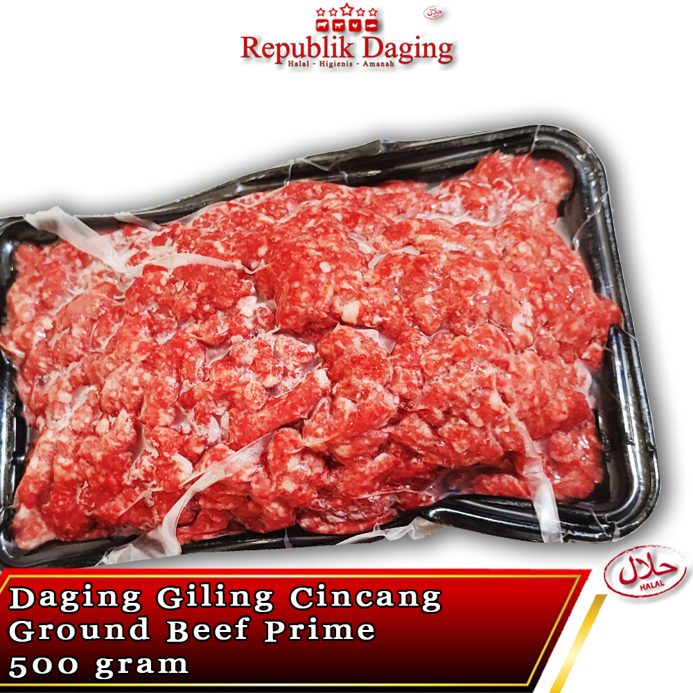 

Daging Giling Cincang Ground Beef Prime 500 gram