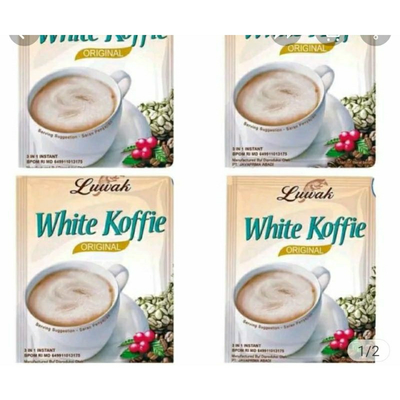 

Kopi Luwak White Koffie Original 20 gr
