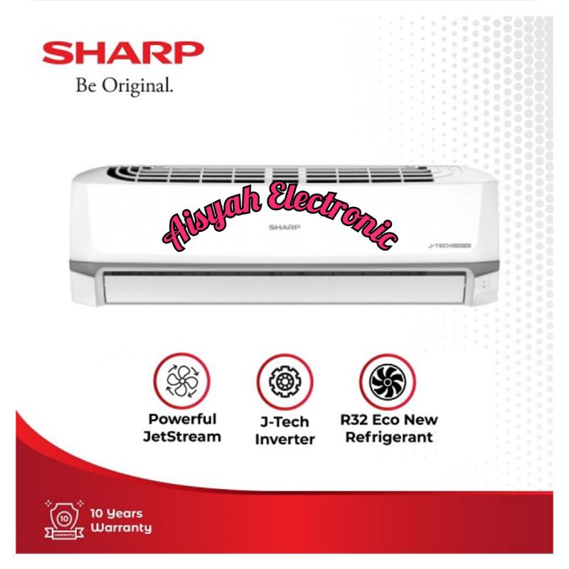 AC SHARP INVERTER 1,5 PK AH-X13BEY GARANSI 10 TAHUN