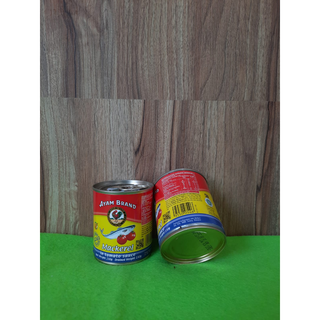 

AYAM BRAND MACKEREL BULAT 230gr