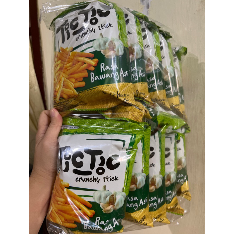 

Tic Tic Rasa Bawang 20gr x 10 Bungkus