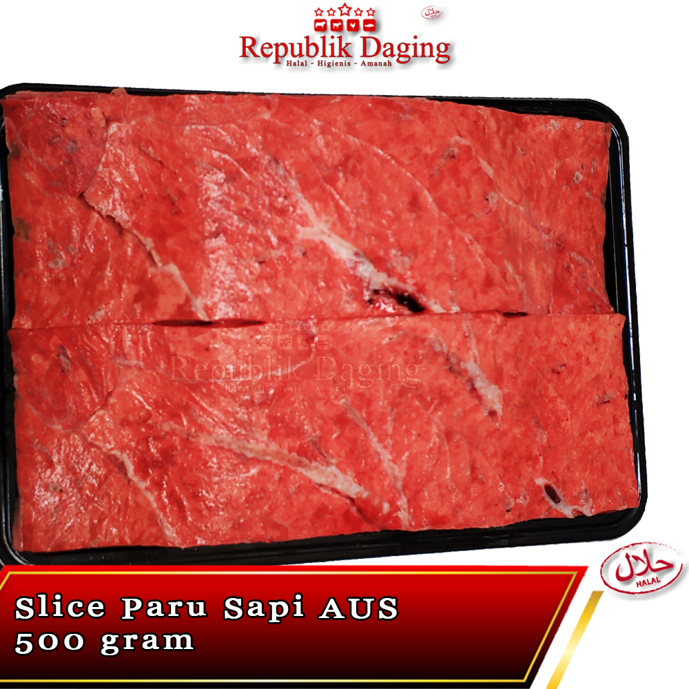 

Slice Paru Sapi AUS 500 gram