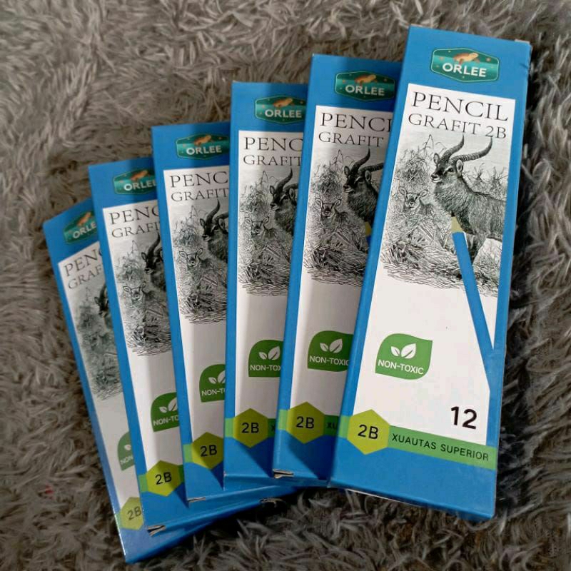 

(12pcs) PENSIL ORLEE |PENSIL 2B |PENSIL KAYU