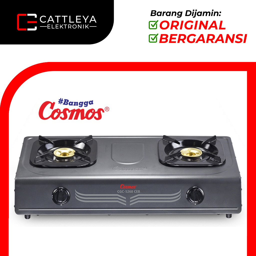 [COD] COSMOS KOMPOR CGC5268 / CGC 5268 / CGC-5268 (2 TUNGKU) GARANSI RESMI