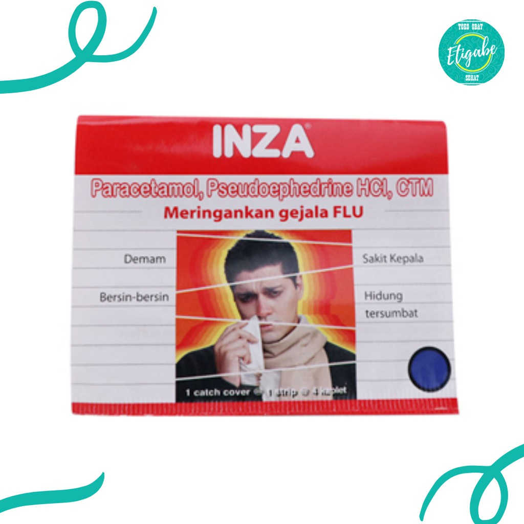 Inza Tablet | Obat Meringankan Gejala Flu