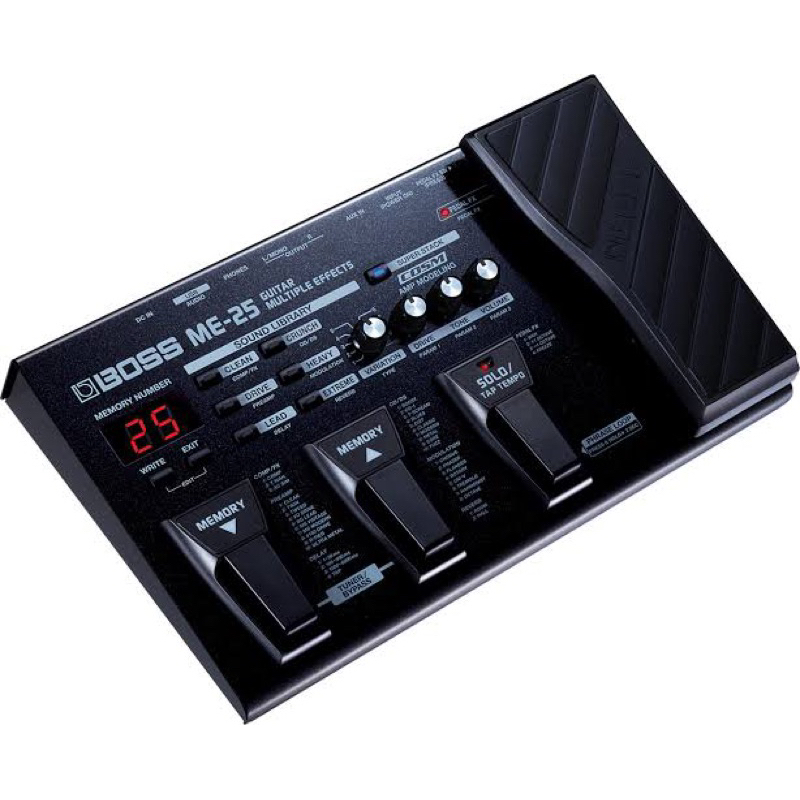 (Second) Efek Boss ME 25 + Adaptor