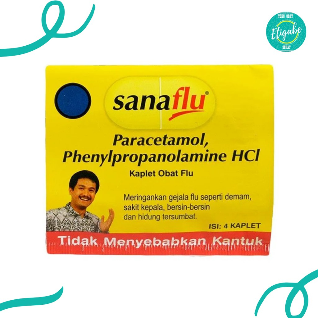 Sanaflu | Kaplet Obat Flu
