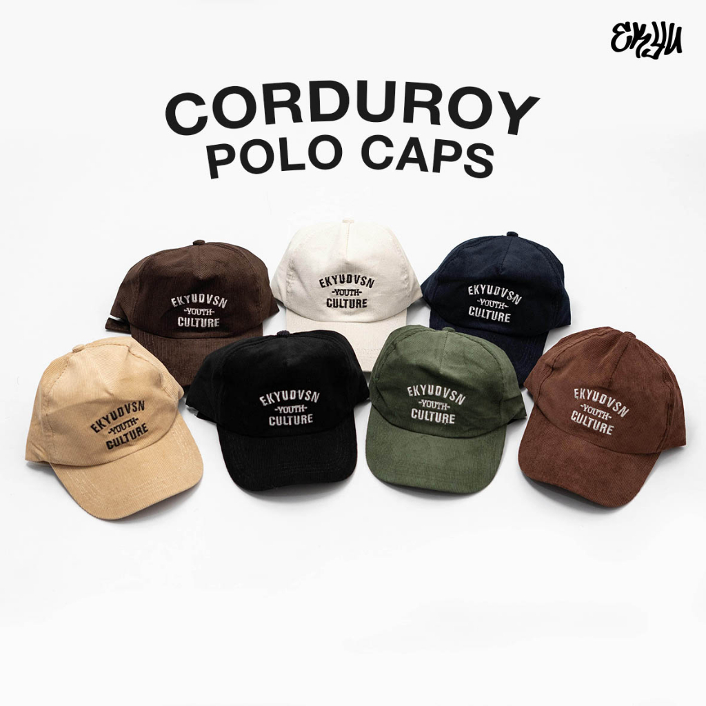 TOPI CORDUROY EKYUDVSN YOUTH CULTURE by Ekyu