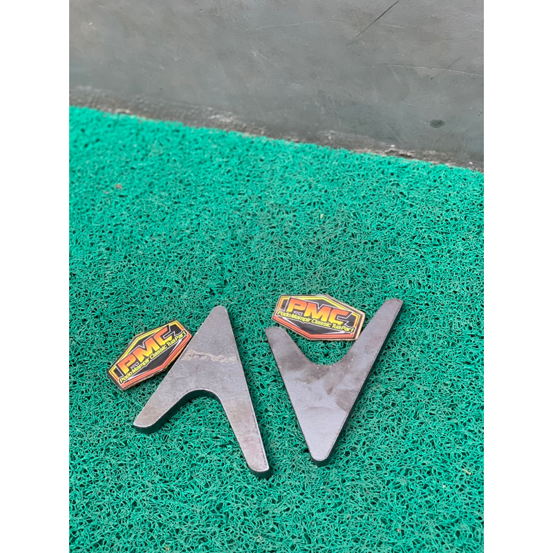 Manisan rangka CB GL100 pemanis rangka cb sudutan rangka cb gl100 gl 100 tebal presisi