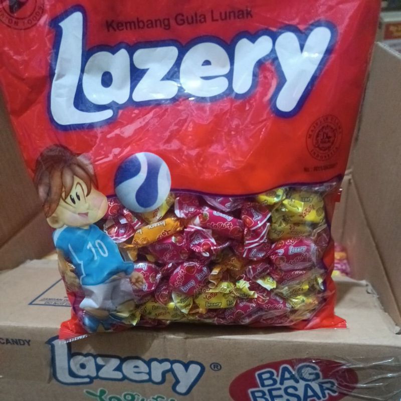 

PERMEN LAZERY yogurt BAG BESAR 1 ACK ISI 170 BUTIR LASERY SUGUS LAZERI