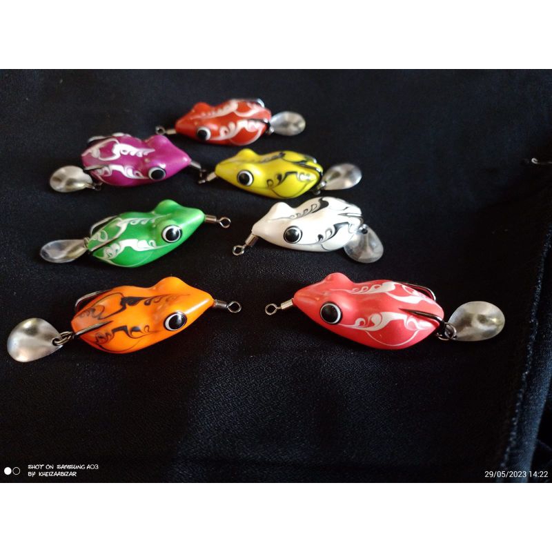 SOFT FROG 4 CM QIANDRA PANCING LURE || UMPAN IKAN GABUS