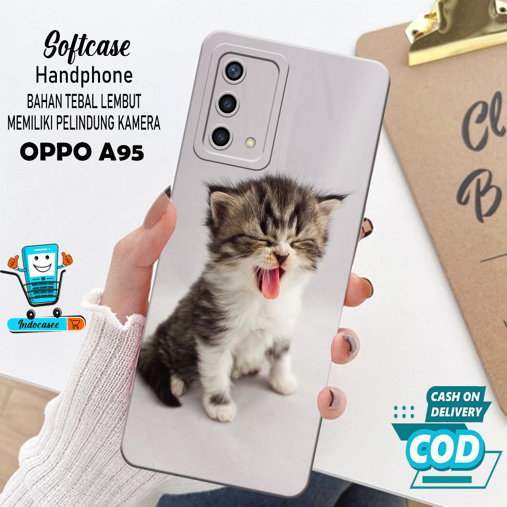 Case Hp OPPO A95 - Softcase OPPO A95 Terbaru - Casing OPPO A95 - Kesing OPPO A95 - Silikon OPPO A95 