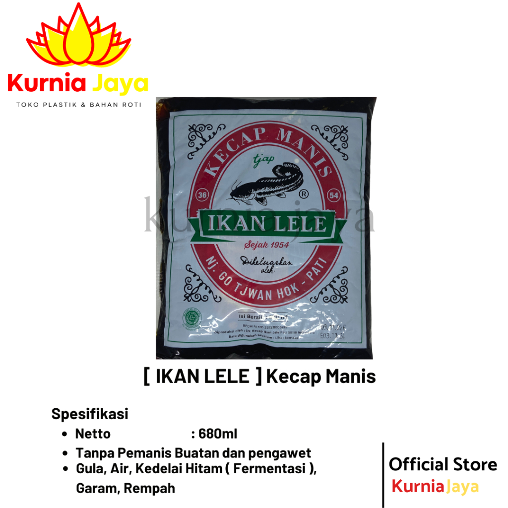 

[ IKAN LELE ] Kecap Manis 680ml