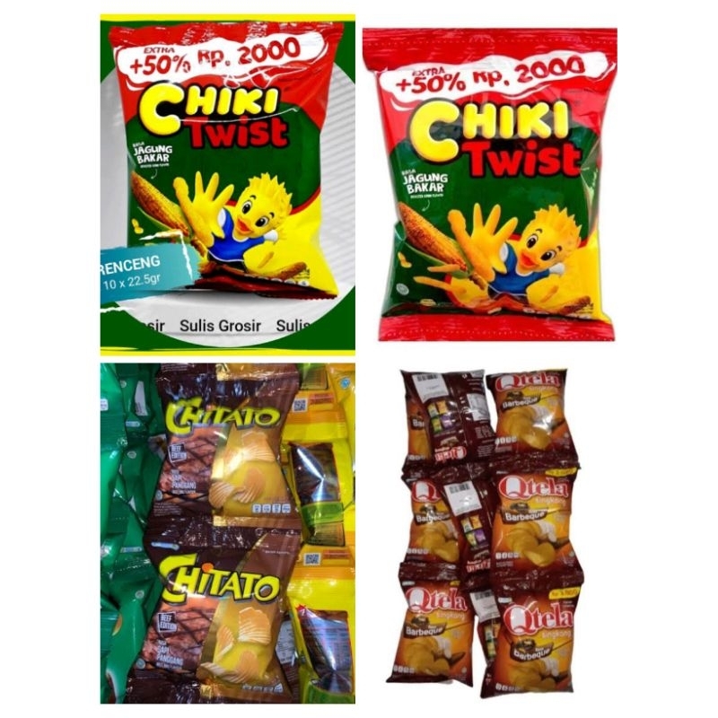 

Snack live indofood renceng 10pcs jetz chitato lite chiki balls twist qtela