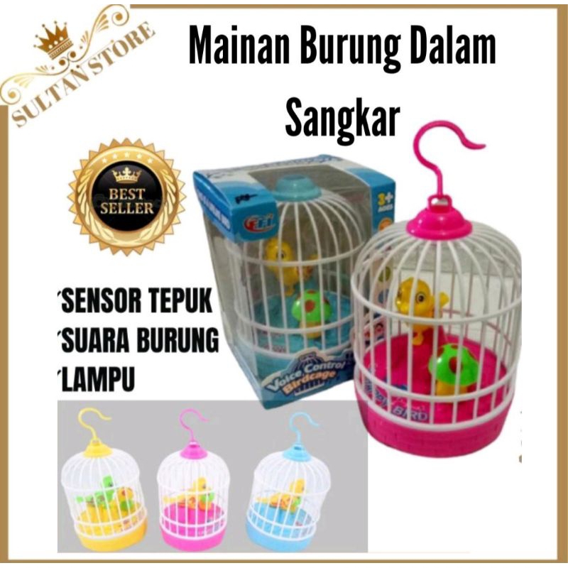 Mainan Burung Dalam Sangkar Bunyi Burung Sangkar Mainan Anak Murah
