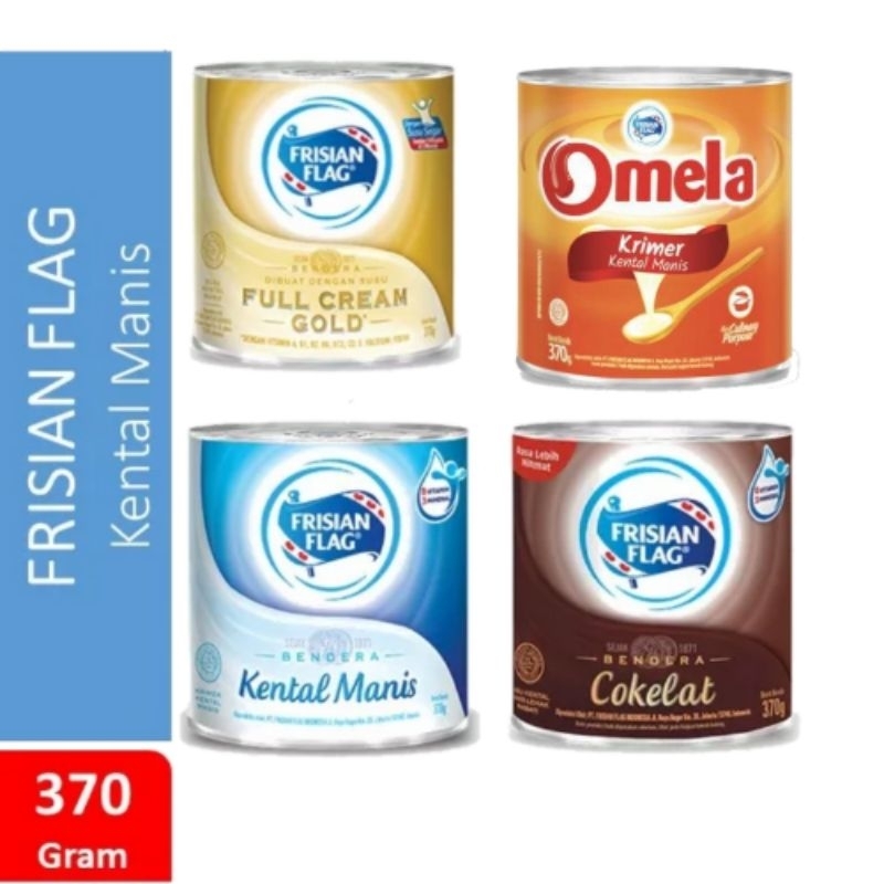 

Frisian Flag Susu Kental Manis 370 g