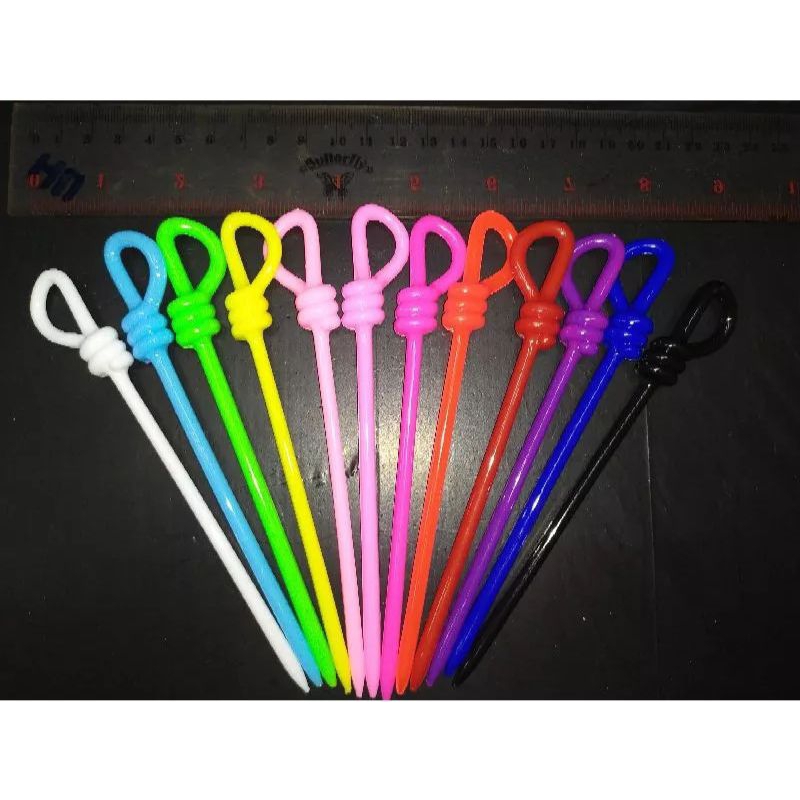 

{ 12 pcs } Petunjuk ngaji/Petunjuk ngaji anak/Kalam warna warni/Tusuk konde/Tuding konde kalam