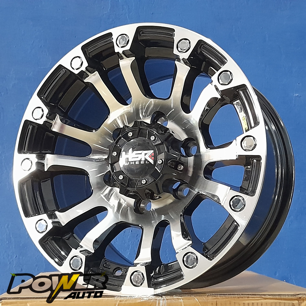 velg offroad lobang 6 ring 15 HSR DESTROYER cocok untuk mobil panther touring,ford ranger,hilux