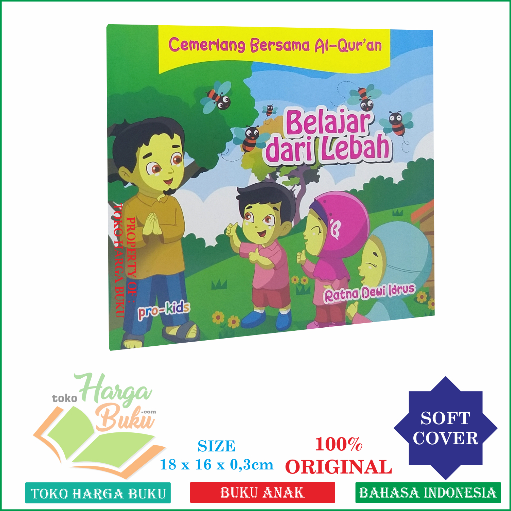 Foto Belajar Dari Lebah Karya Ratna Dewi Idrus Penerbit Pro-U Kids