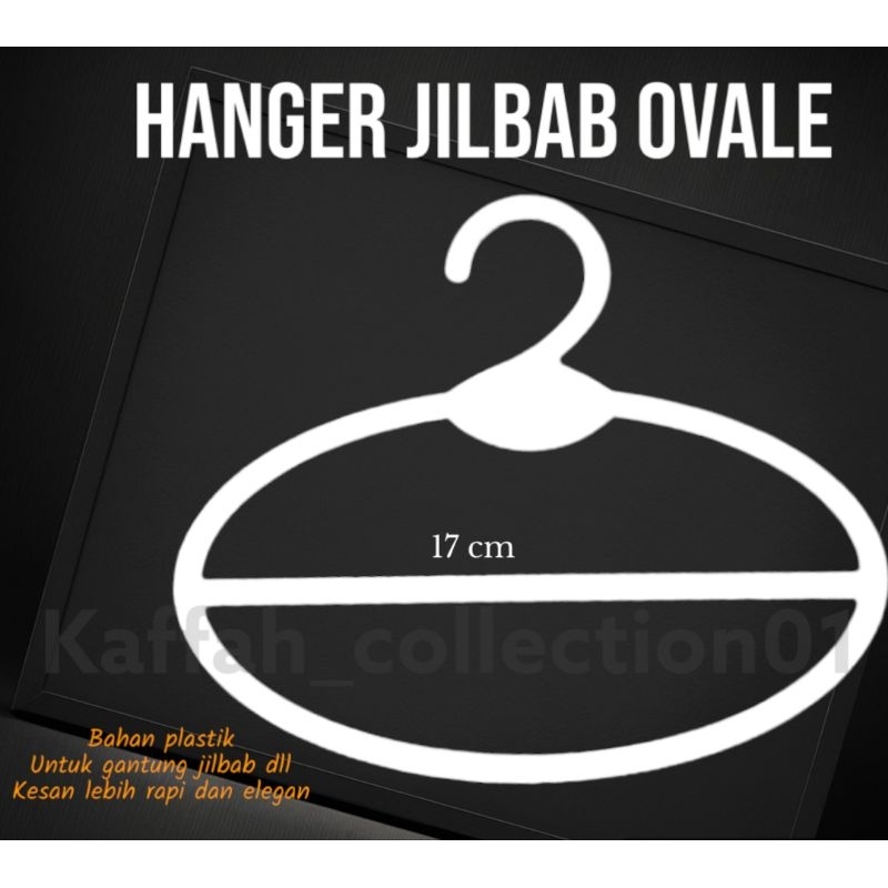 HANGER JILBAB OVAL GANTUNGAN JILBAB Pashmina