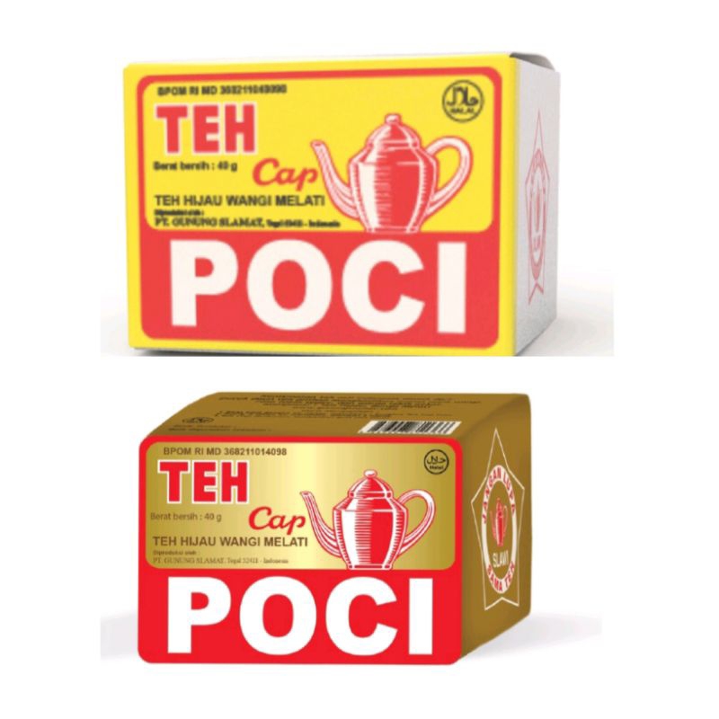 

Teh poci superior kuning teh poci gold 40 gram