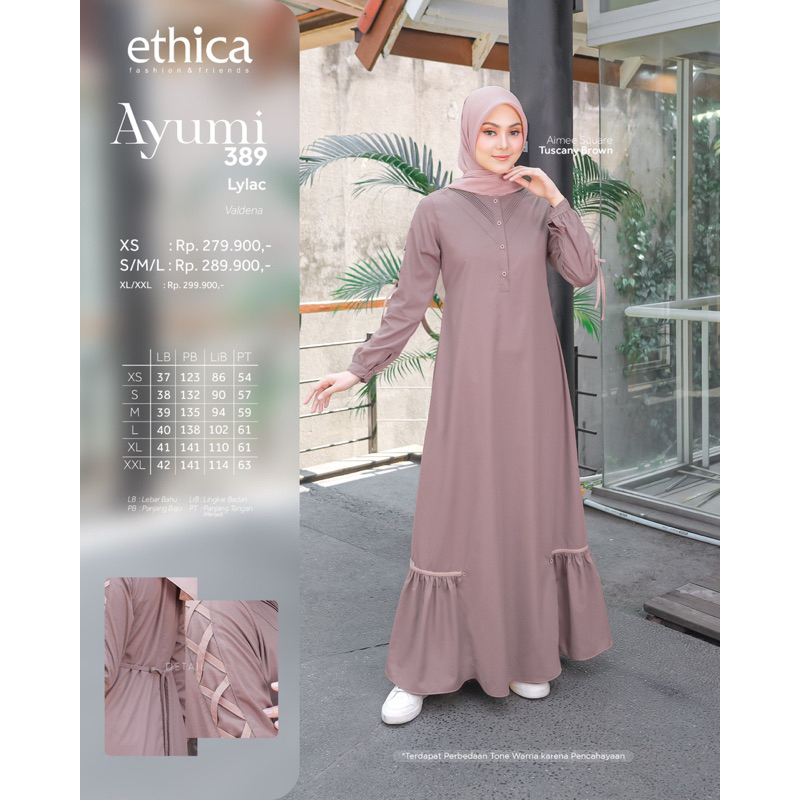 Gamis Ethica Ayumi 389