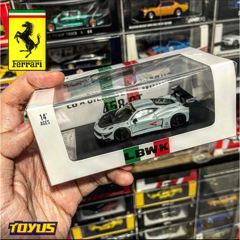 Star Model - FERRARI 458 GT LB SILHOUETTE WORKS FIGHTER GREY
