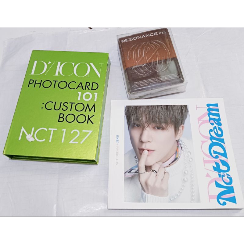 BINDER NCT DICON 101 DICON 102 BINDER HOLDER PC COLECT BOOK NCT 127 PC JAEHYUN JAEMIN JENO TAEYONG