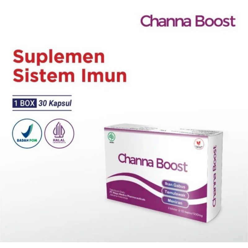 CHANNA BOOST KAPSUL IKAN GABUS