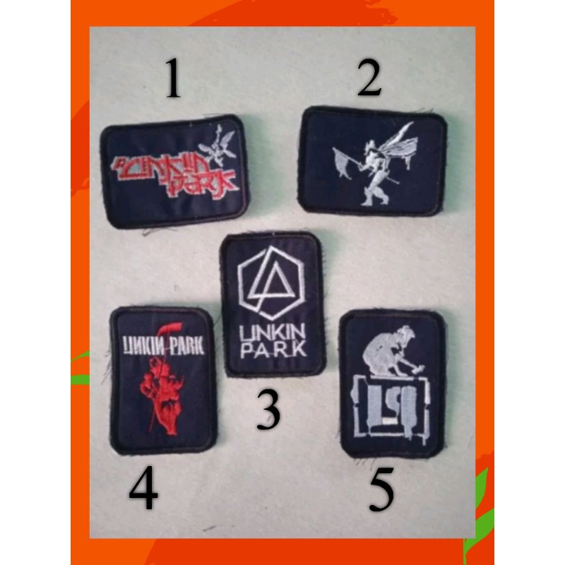 Bordir Linkin Park/Emblem LINKIN PARK/patch Linkin Park/LINKIN PARK fans/Linkin Park Hybrid/Linkin P