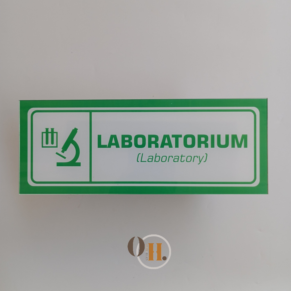 

Akrilik Ruang Laboratorium - Papan Akrilik Nama Ruang - Akrilik Ruangan