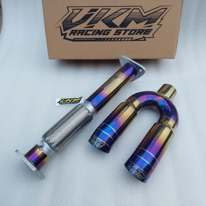 Knalpot Fleksibel Canter Double ps125ps135ps136