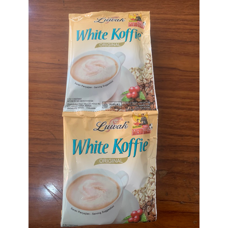 

Luwak white Koffie 20g