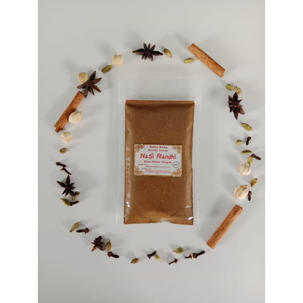 

Bumbu Nasi Mandhi Instant 250gr / Instant Mandhi Seasoning 250gr