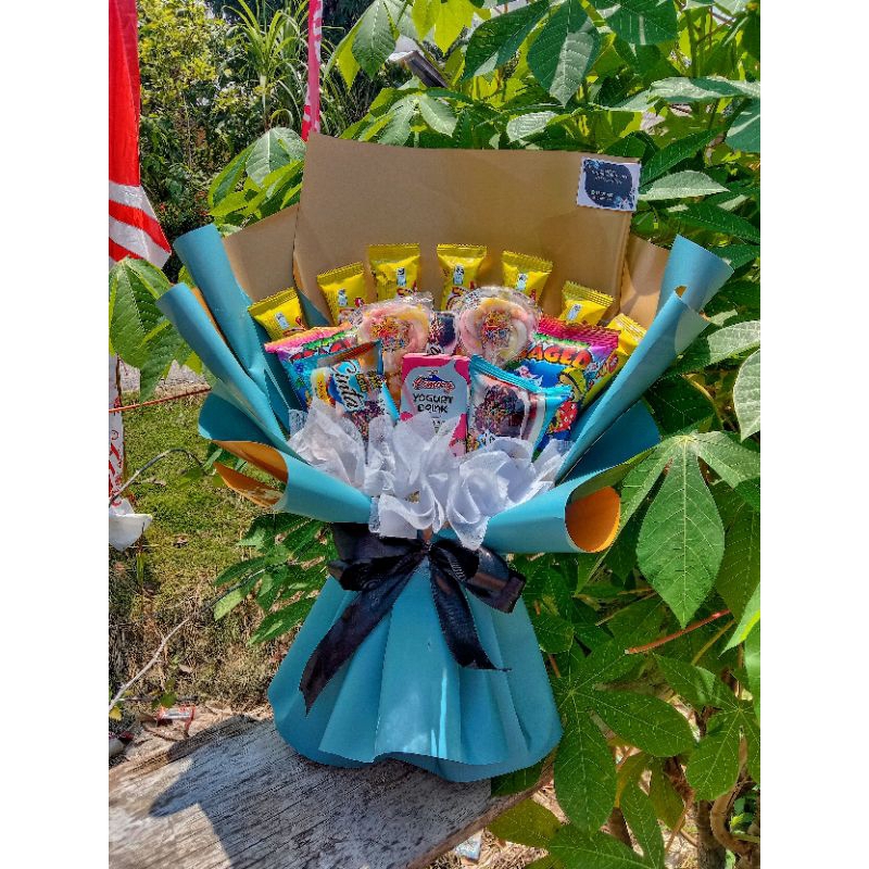 

snack bouquet,buket jajan,buket chiki murah