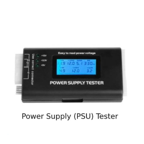 Power supply tester NB atx itx btx universal 6 4 8 24 pin sata digital lcd display - Psu test