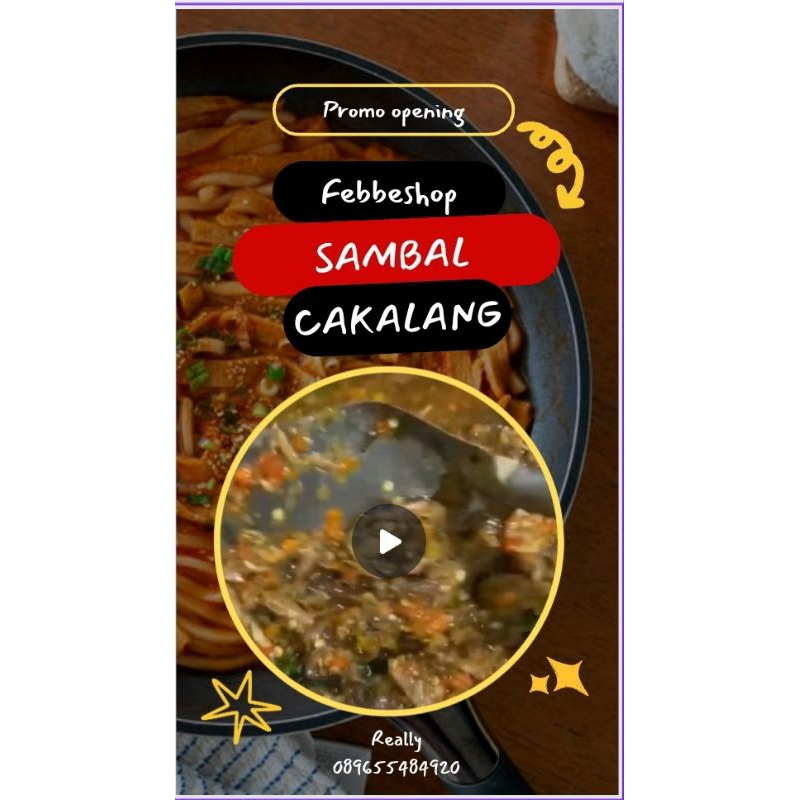 

sambal cakalan khas semarang. sambal enak