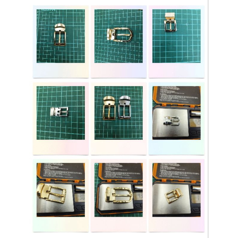 kepala gesper kepala ikat pinggang pria kulit model jarum jepit