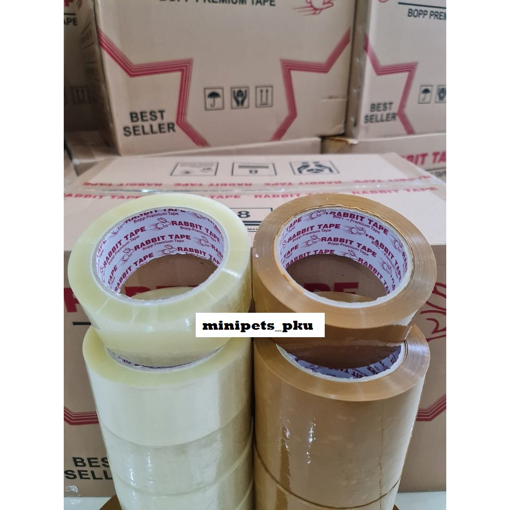 

MINIPETS 1PC LAKBAN 2INCH 45MM x 100YARD 45MC LAKBAN COKLAT 72ROL 2 INCH 45 MM x 100 YARD)