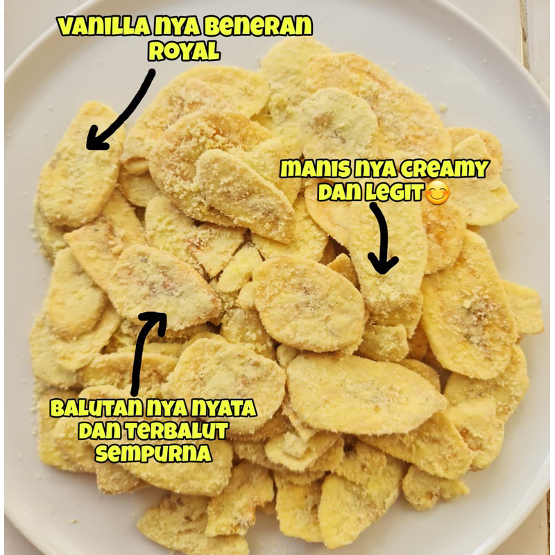 

Keripik pisang vanilla