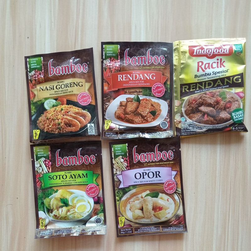 

ANEKA BUMBU MASAK BAMBOE RACIK